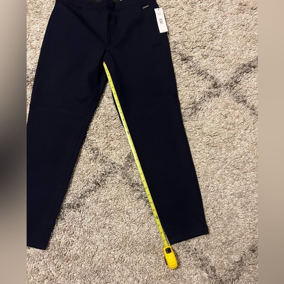 NWT Tahari dark blue (true navy) pants size L (T118) - Picture 2 of 9